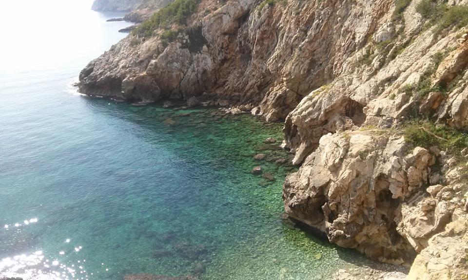 Aigua dolç cove in xàbia / jávea