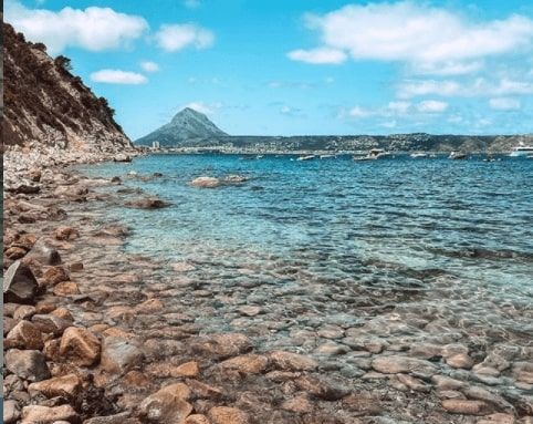 Sardinera cove in jávea