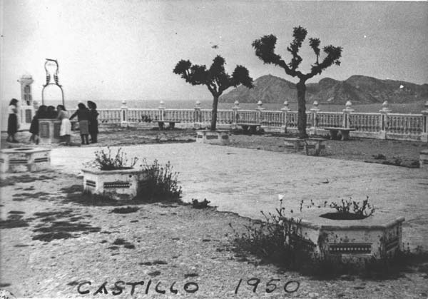 castell de benidorm ano 1950