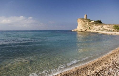 Playa del xarco (dog friendly beach)