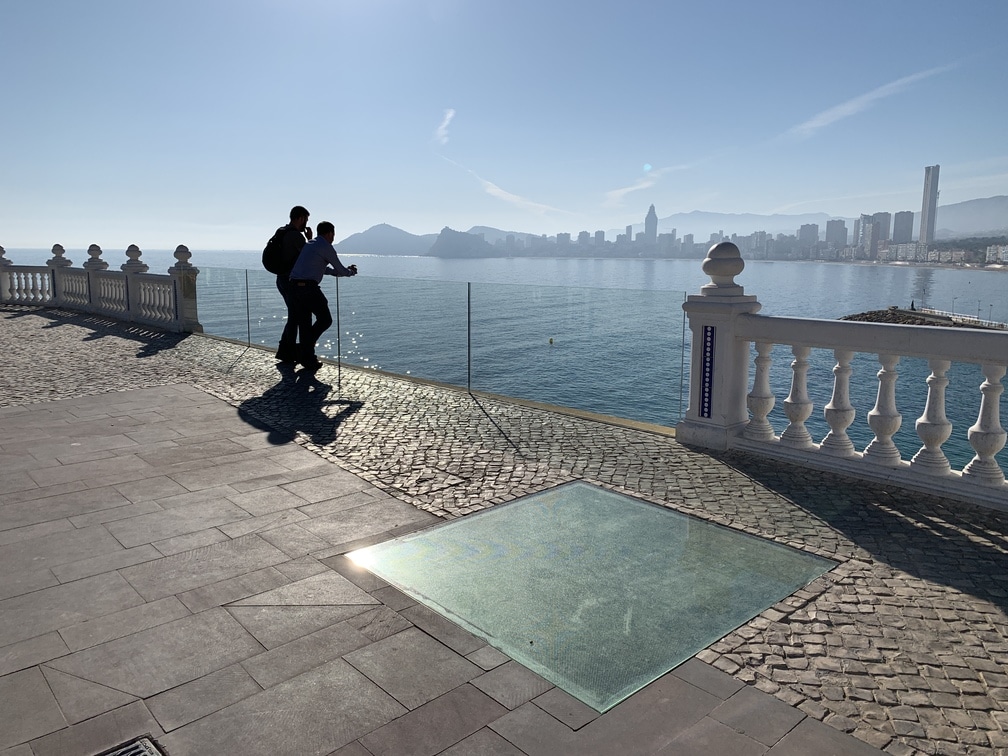 Mirador Del Castell Und Andere Aussichtspunkte In Benidorm Cristalera mirador benidorm 1