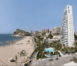 Delfin tower in benidorm, new skyscraper in 2021