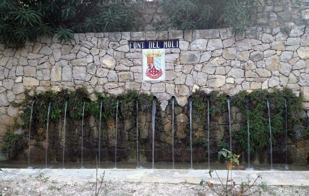 Font del moli in finestrat