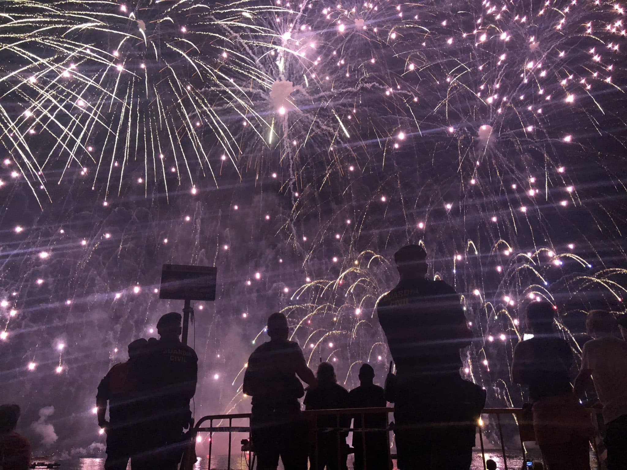 Fuegos Artificiales Altea El Castell De L'Olla Armanello