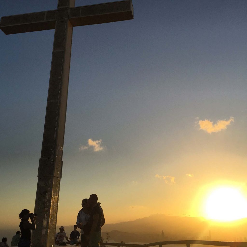 Mirador creu cruz benidorm