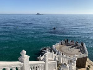 Punto panoramico di benidorm restaurato nel 2020