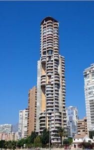 Neguri gane gebäude in benidorm