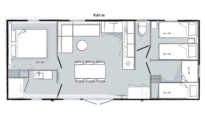 Bungalows Plano armanello xl 700x420 1