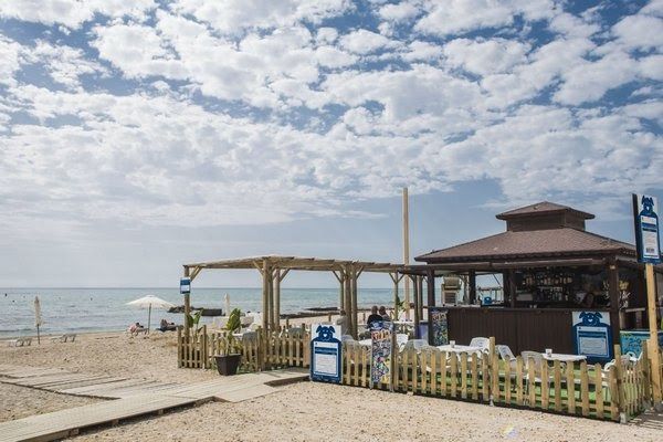 Agua amarga beach in alicante