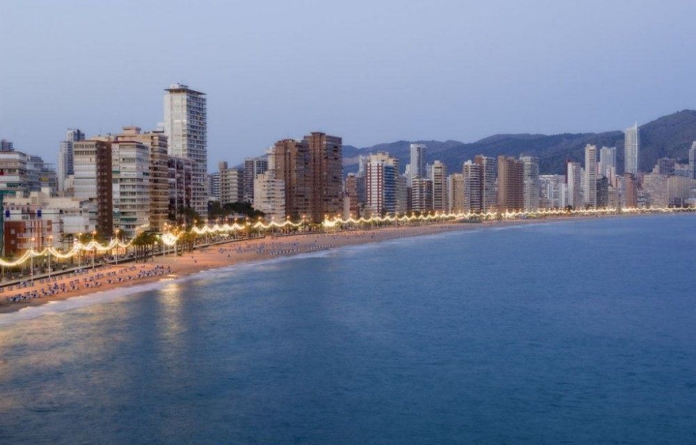 playas de benidorm levante