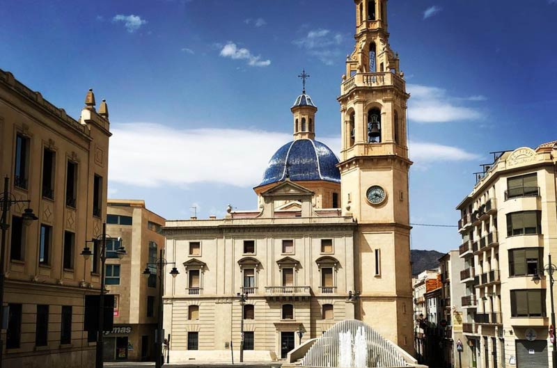 Plaza de España in Alcoy