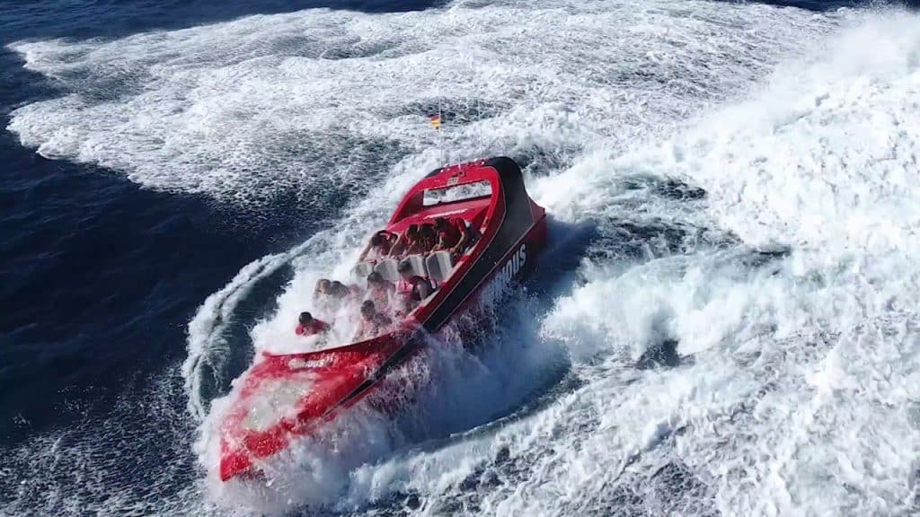 Speedboat for groups in benidorm, sea furious