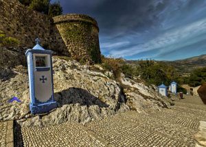 Via crucis til guadalest kirkegård