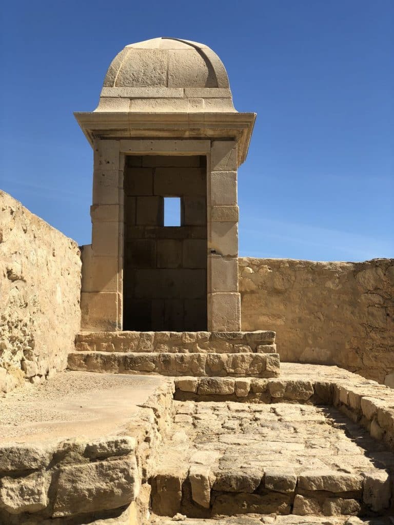 Garita castillo santa barbara