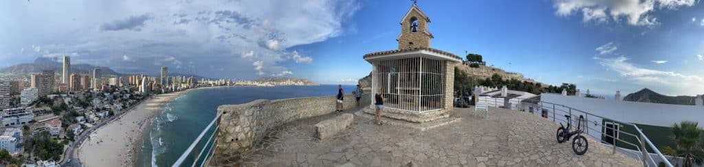 Hermitage going up to the tossal