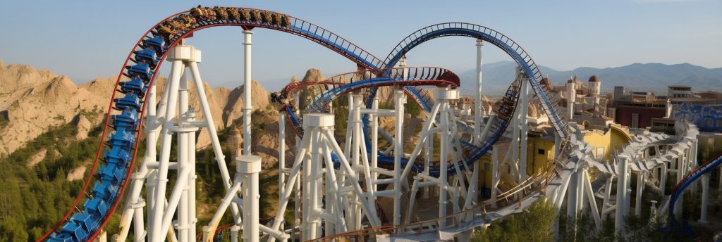 Terra mítica, parc à thème à benidorm, alicante (espagne)