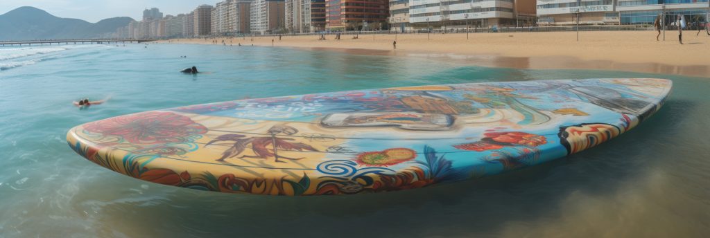 Paddle surf in benidorm