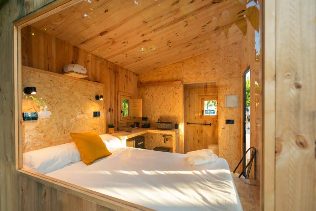 Interieur tiny house kampaoh vollansicht