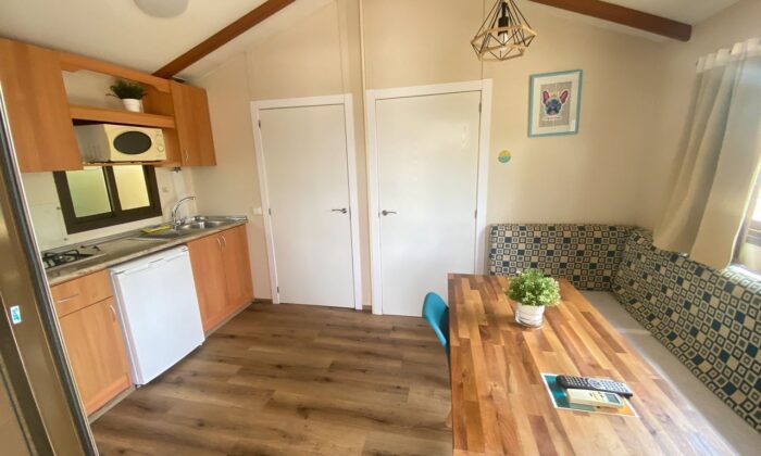 Salón bungalow adaptado